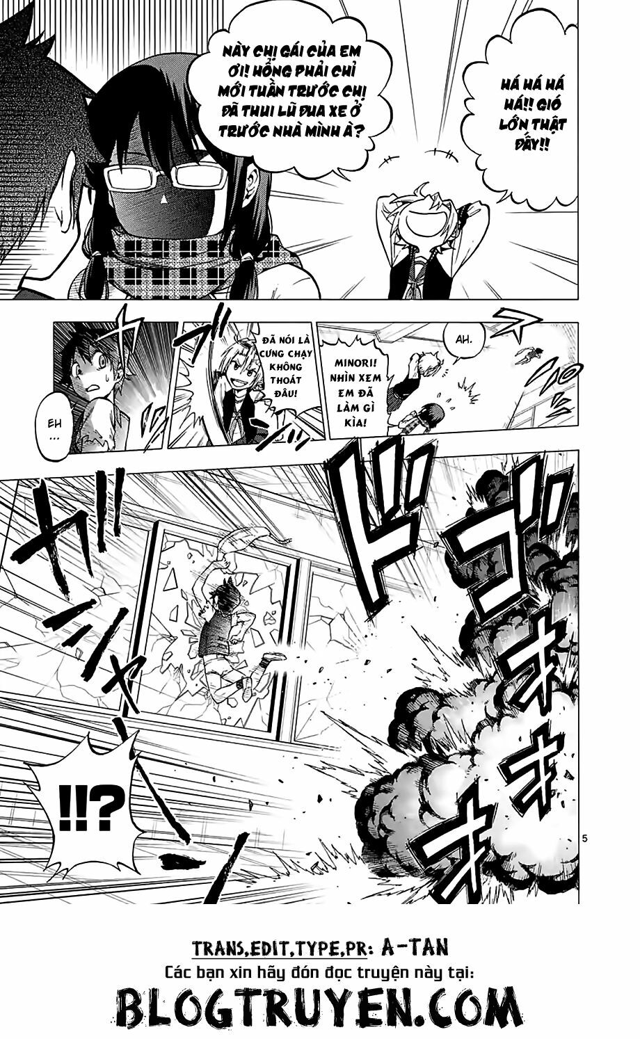Criminale!: Chapter 4.1: Trốn thoát[1]