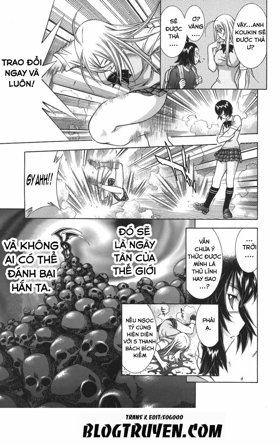 Dragon girl - Ikkitousen: Chapter 76