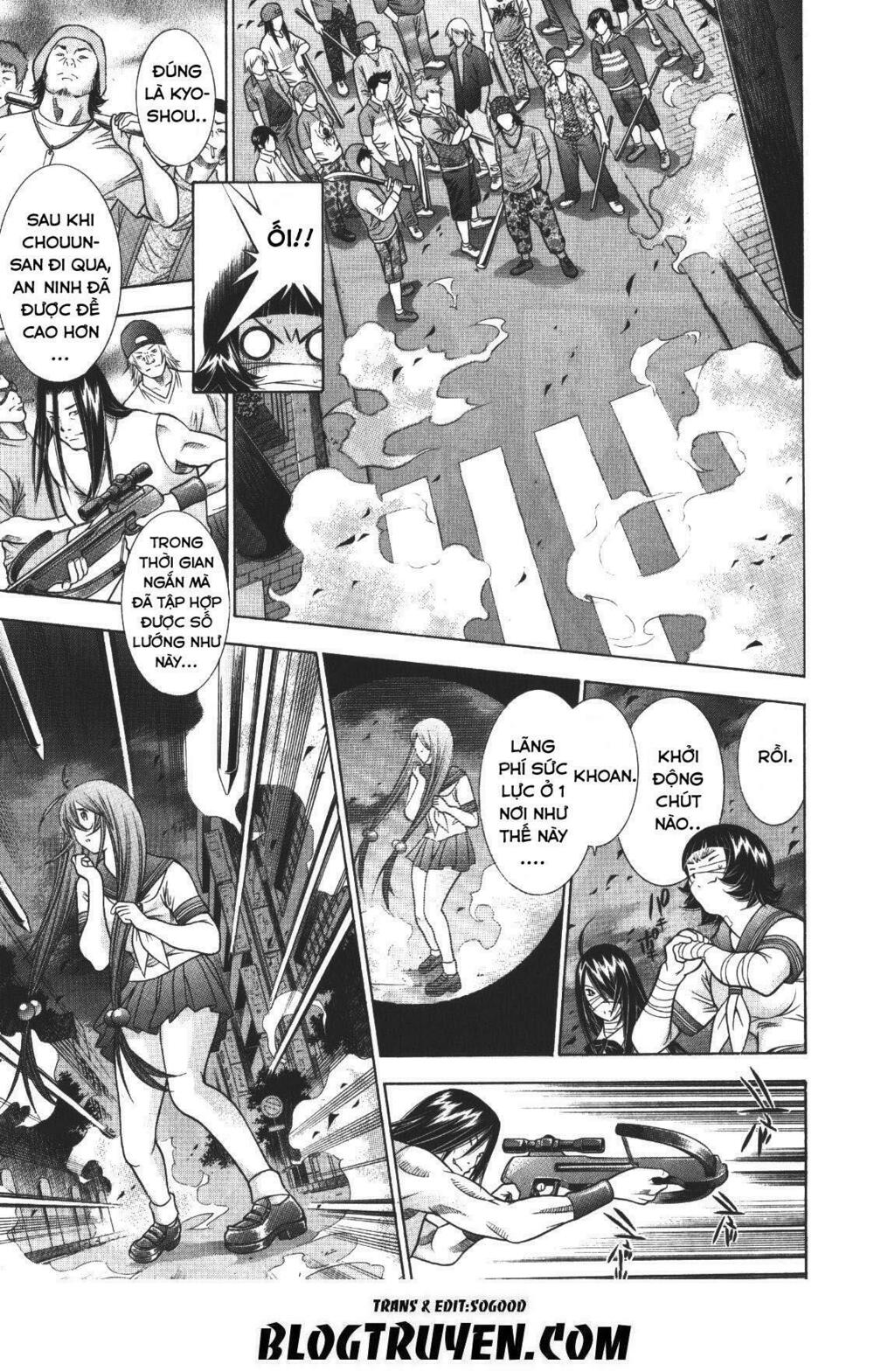 Dragon girl - Ikkitousen: Chapter 90