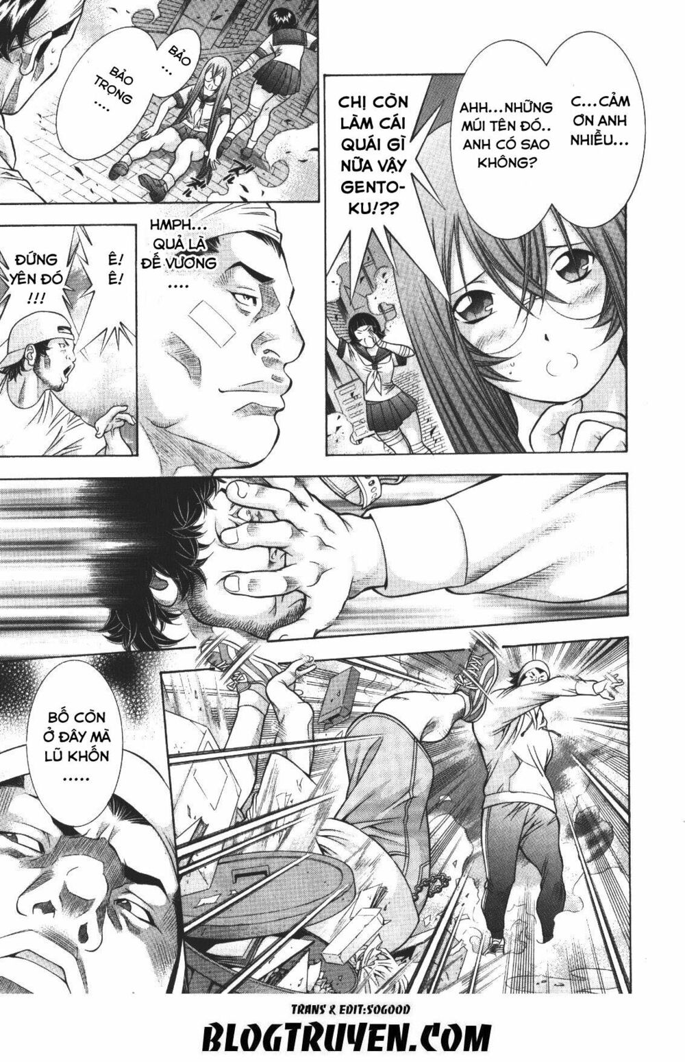 Dragon girl - Ikkitousen: Chapter 90