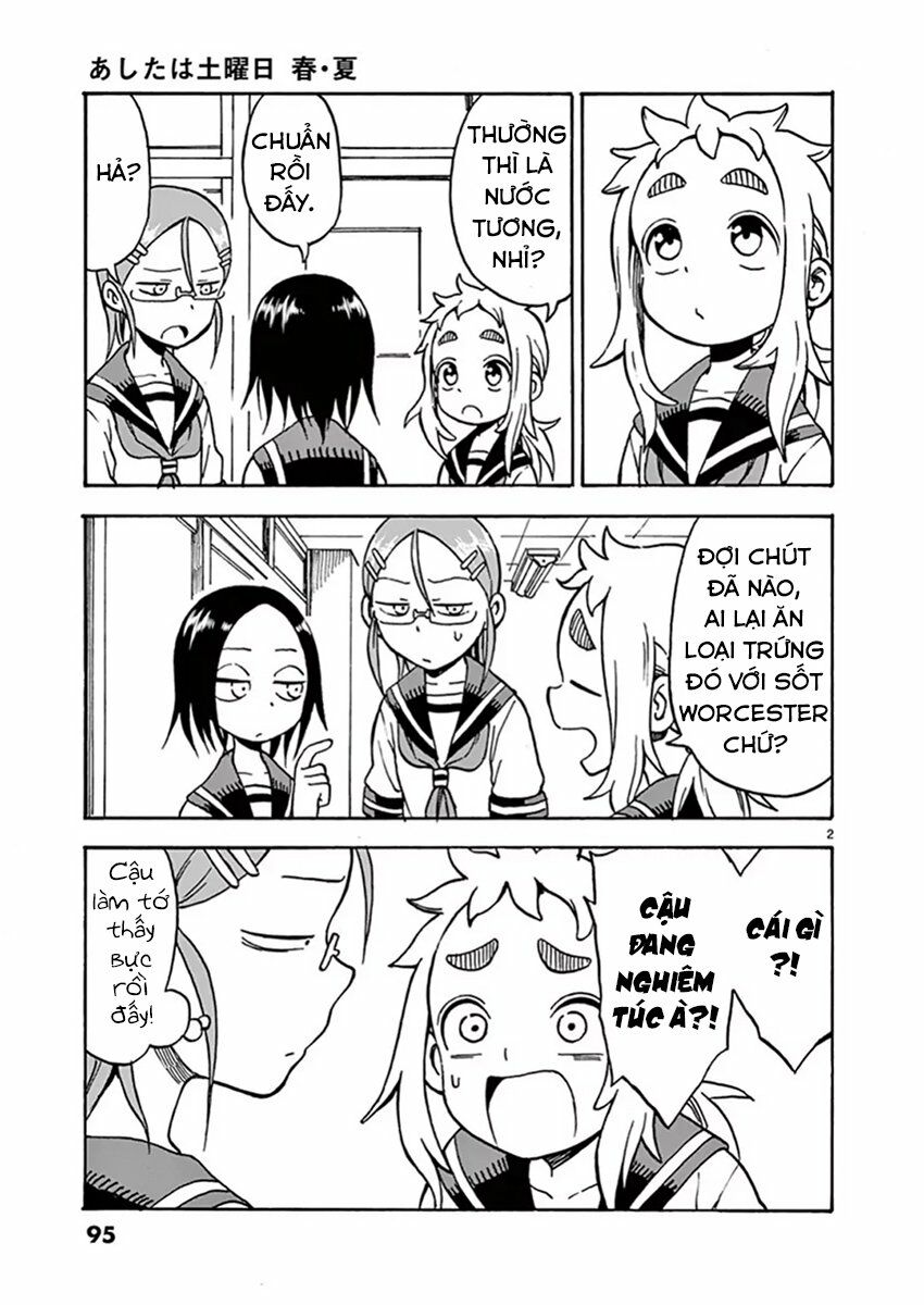 Ashita Wa Doyoubi: Chapter 16: Trứng ốp la