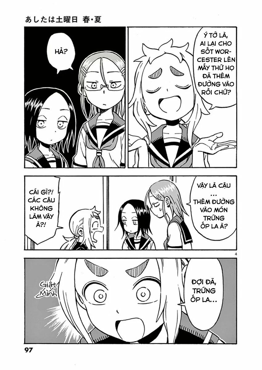 Ashita Wa Doyoubi: Chapter 16: Trứng ốp la