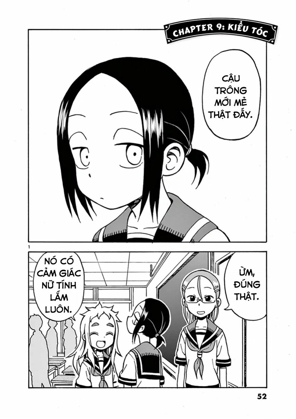 Ashita Wa Doyoubi: Chapter 9: Kiểu tóc
