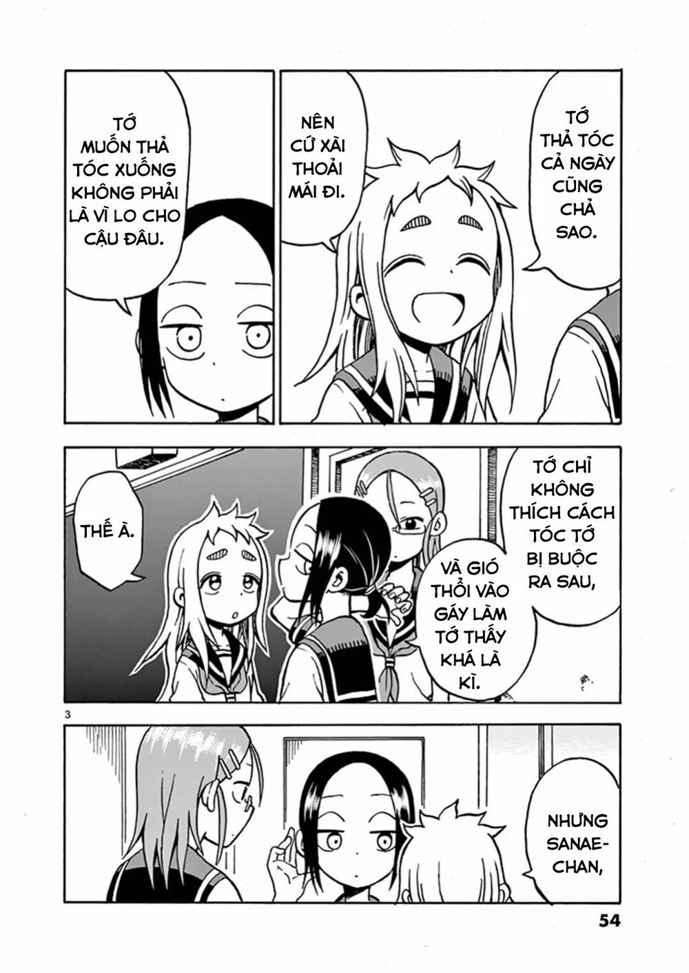 Ashita Wa Doyoubi: Chapter 9: Kiểu tóc