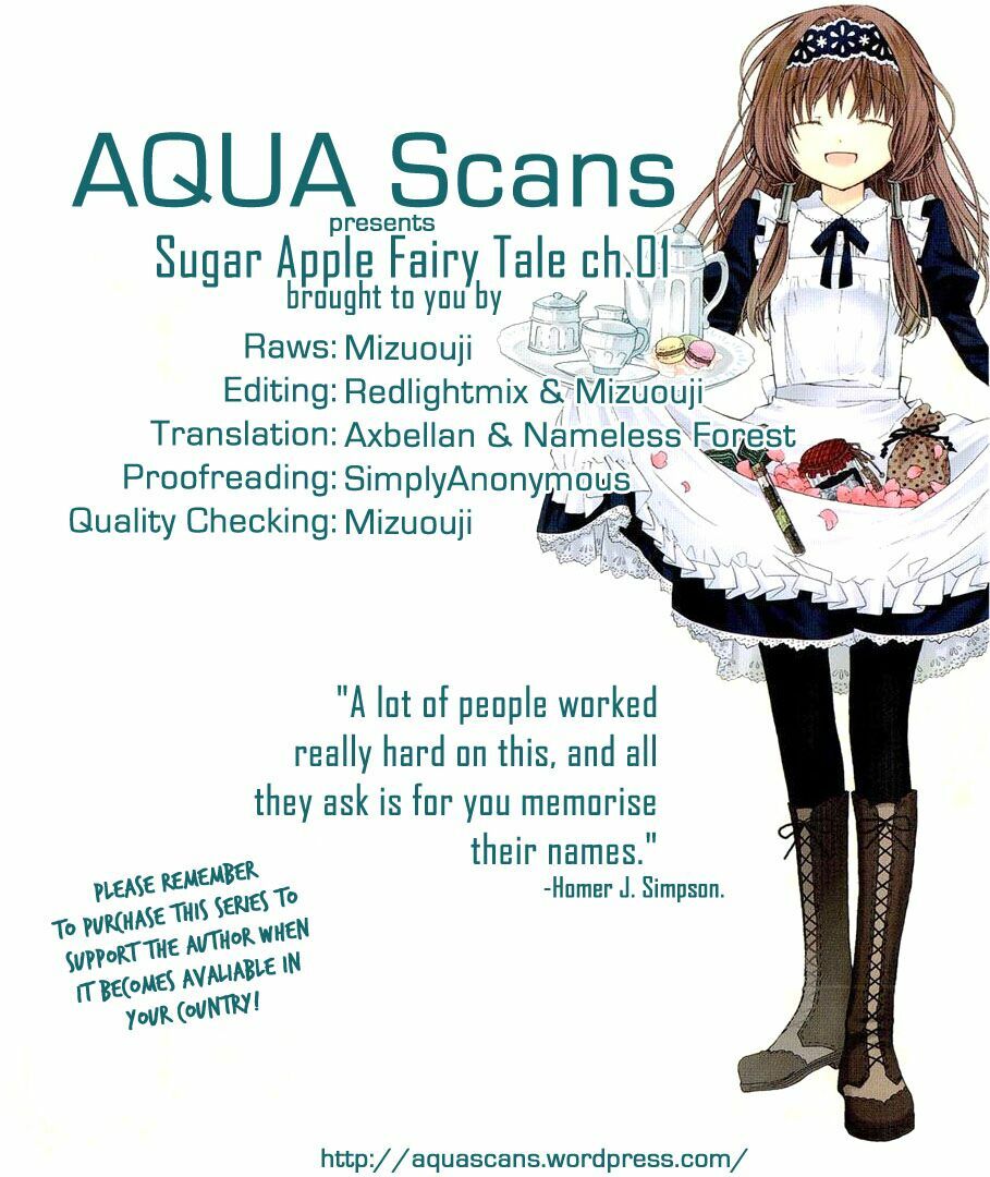 Ginzatoushi To Kuro No Yousei - Sugar Apple Fairytale: Chapter 1