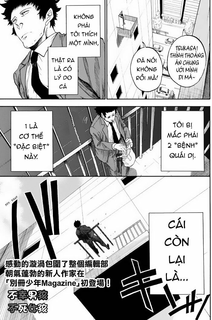 Unlucky Boy, Undead Girl (One Shot): Chapter 1: One shot