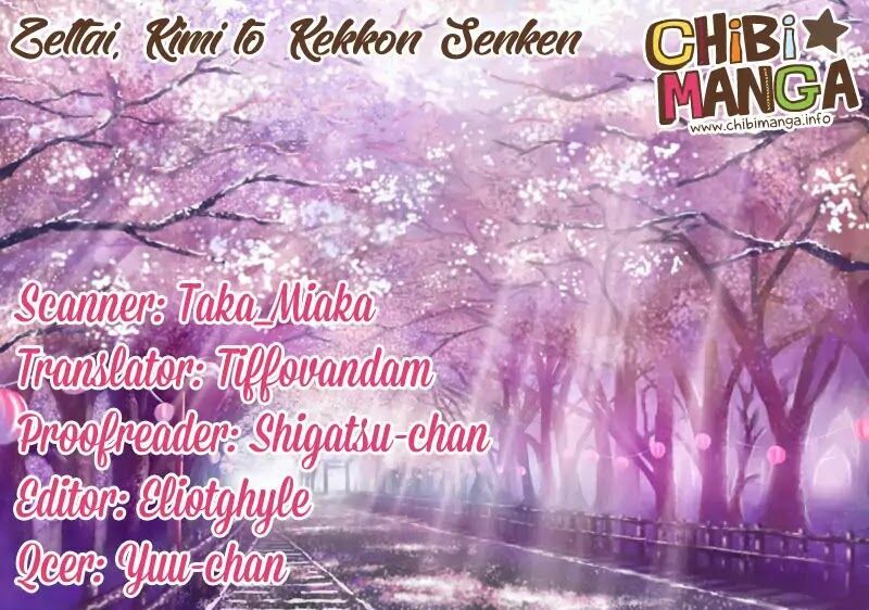 Zettai, Kimi to Kekkon Senken: Chapter 1: One shot