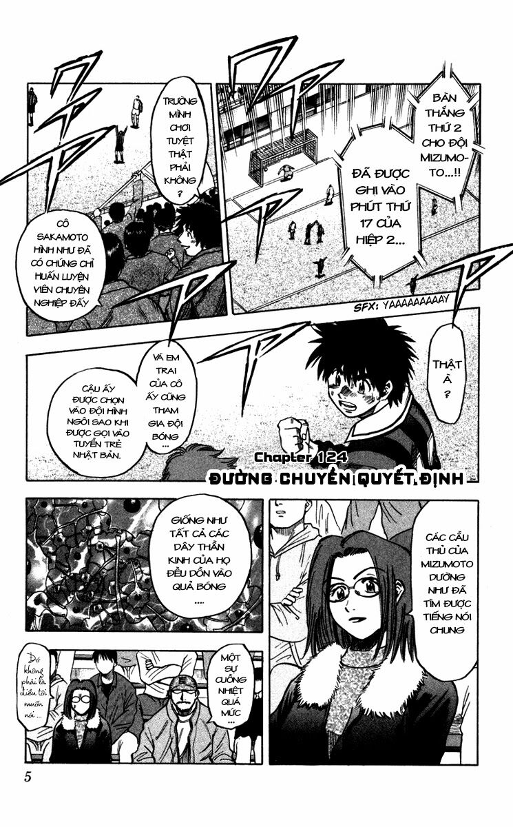 Vũ điệu trên sân cỏ - Fantasista: Chapter 124