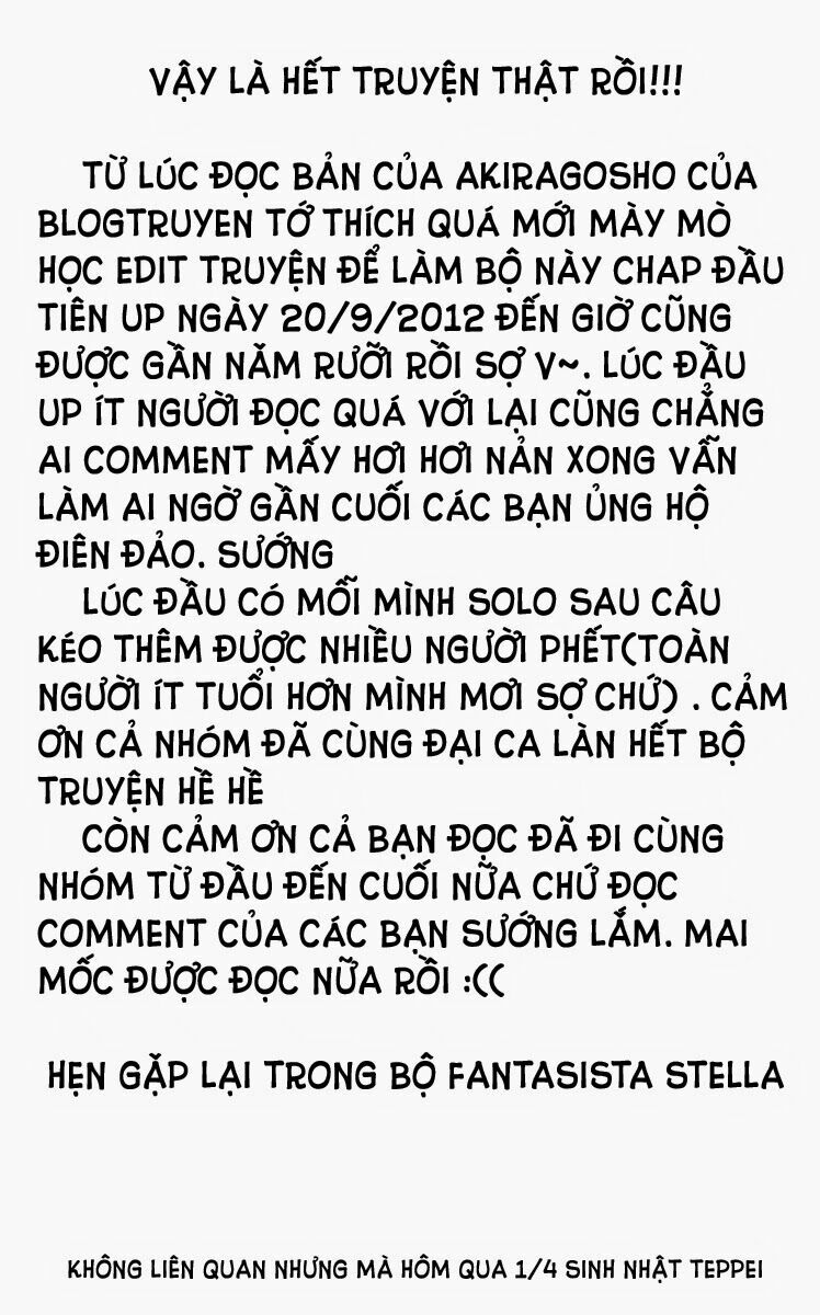 Vũ điệu trên sân cỏ - Fantasista: Chapter 222