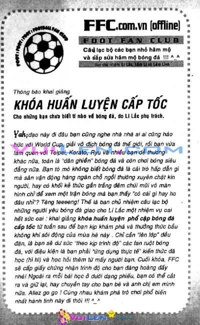 Vũ điệu trên sân cỏ - Fantasista: Chapter 3