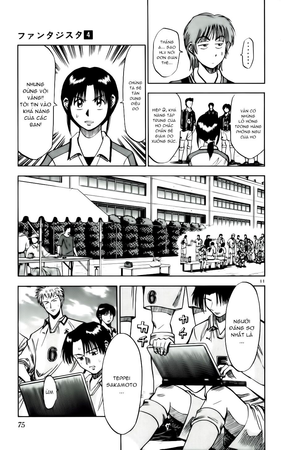 Vũ điệu trên sân cỏ - Fantasista: Chapter 30