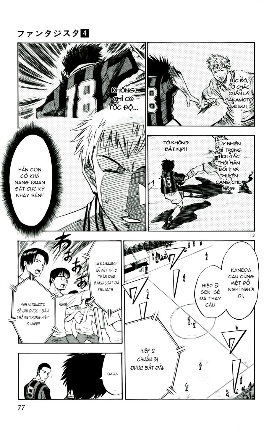 Vũ điệu trên sân cỏ - Fantasista: Chapter 30