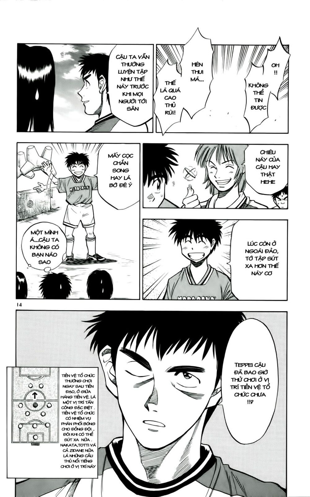 Vũ điệu trên sân cỏ - Fantasista: Chapter 33