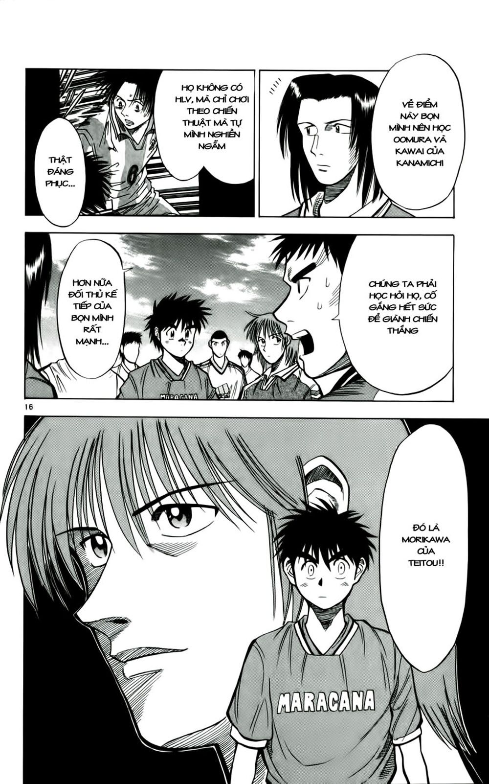 Vũ điệu trên sân cỏ - Fantasista: Chapter 33