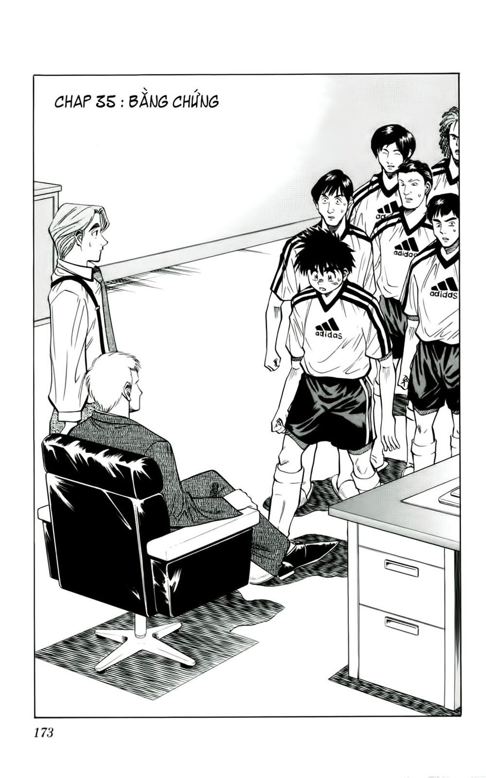 Vũ điệu trên sân cỏ - Fantasista: Chapter 35