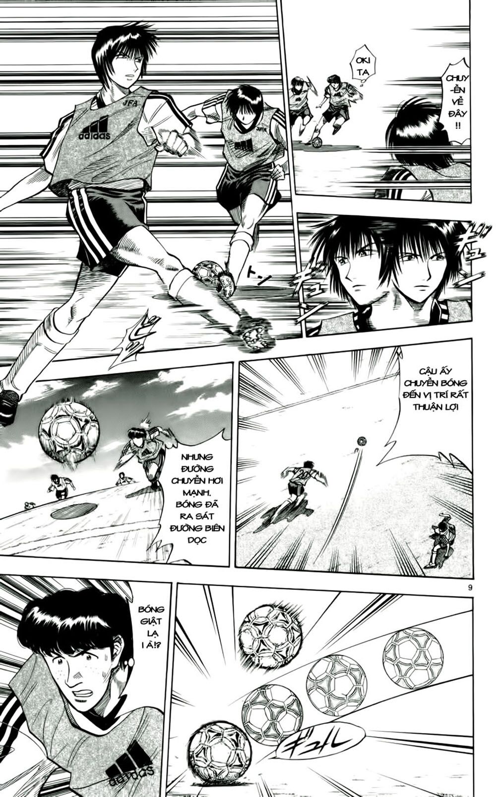 Vũ điệu trên sân cỏ - Fantasista: Chapter 36