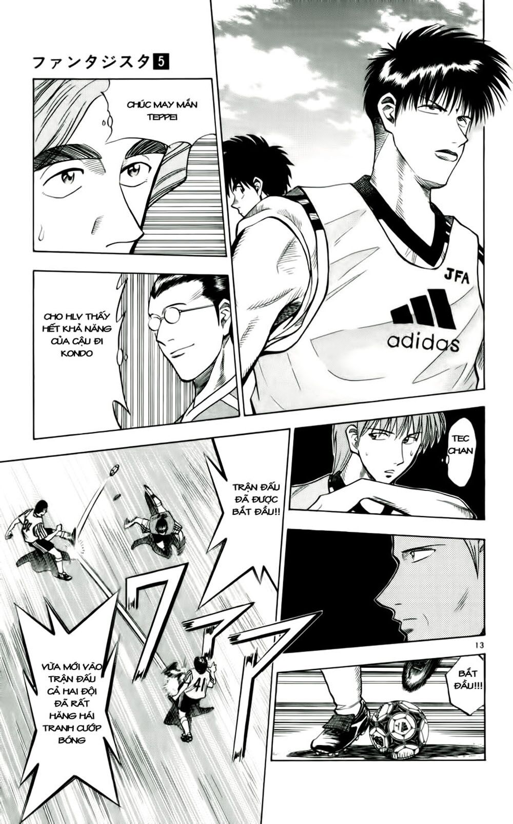 Vũ điệu trên sân cỏ - Fantasista: Chapter 36