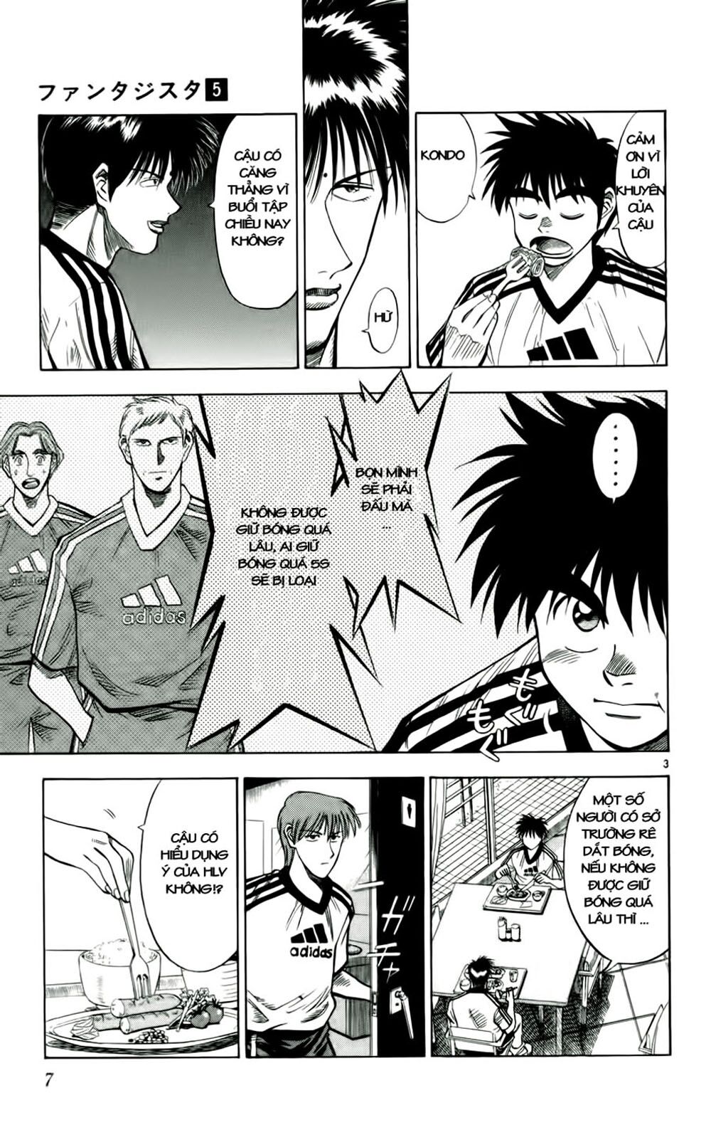 Vũ điệu trên sân cỏ - Fantasista: Chapter 36