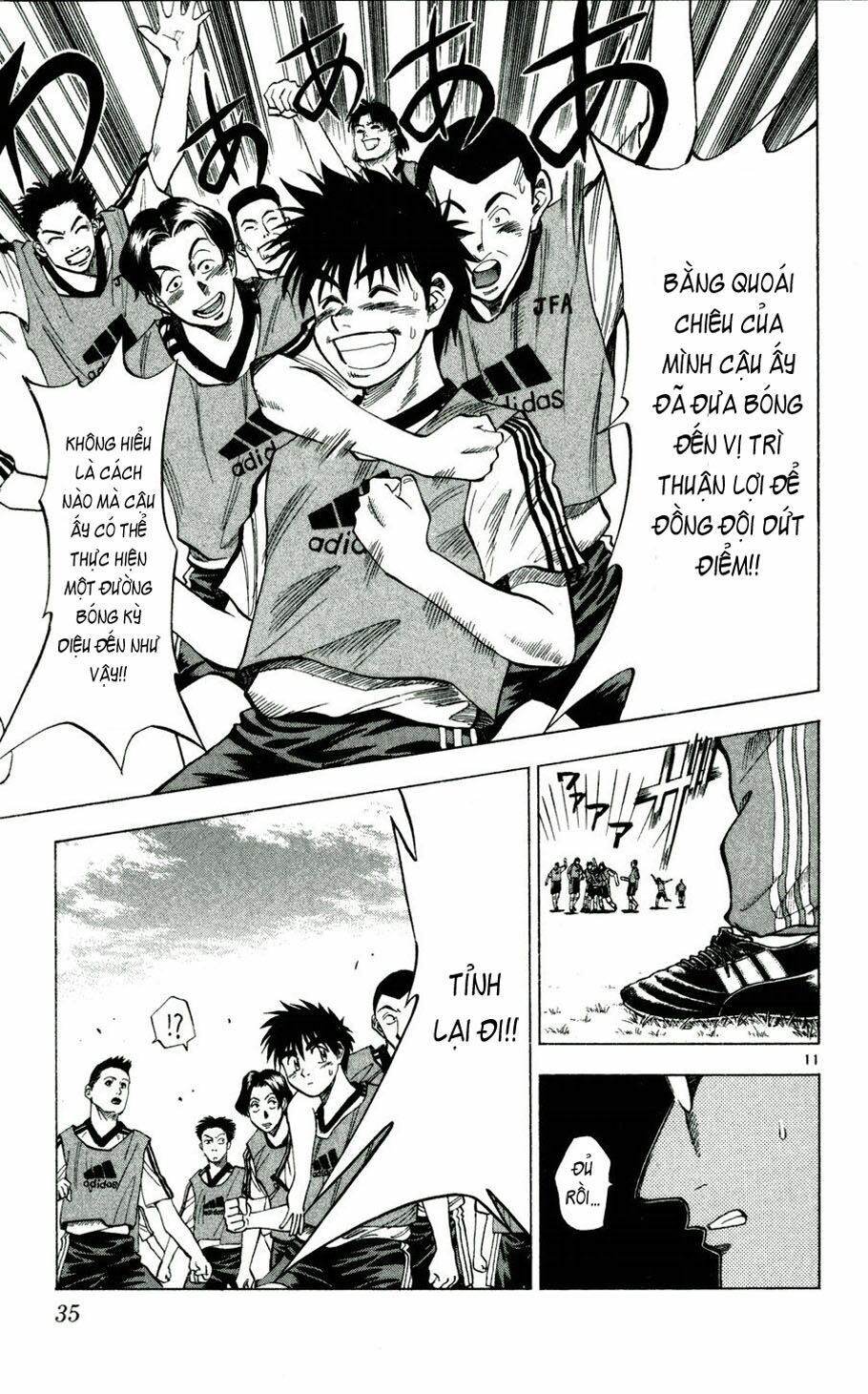 Vũ điệu trên sân cỏ - Fantasista: Chapter 37