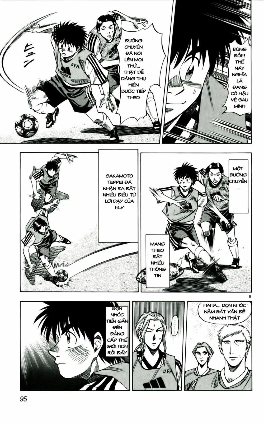 Vũ điệu trên sân cỏ - Fantasista: Chapter 40