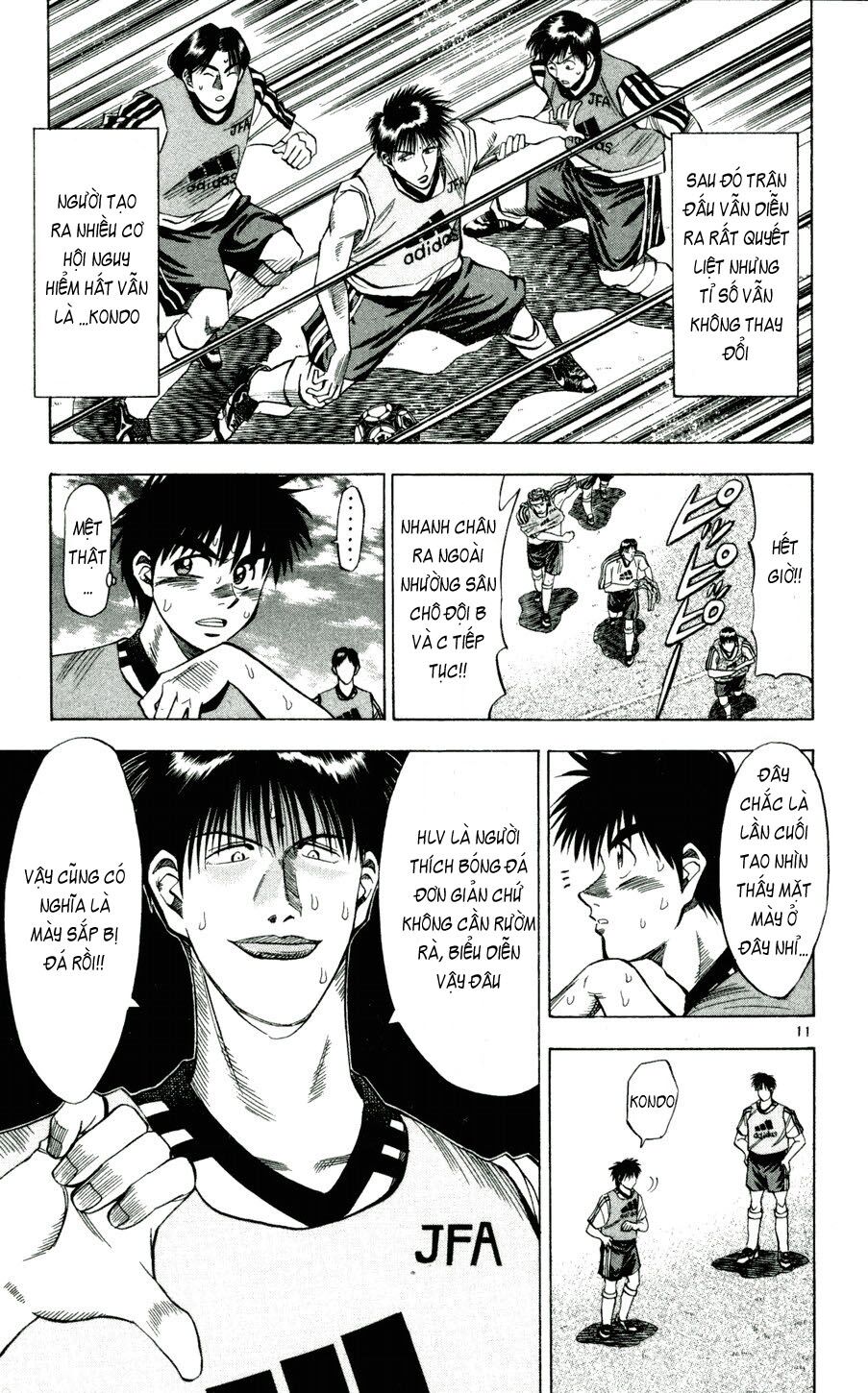 Vũ điệu trên sân cỏ - Fantasista: Chapter 41