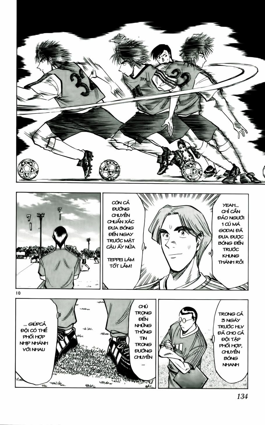 Vũ điệu trên sân cỏ - Fantasista: Chapter 42