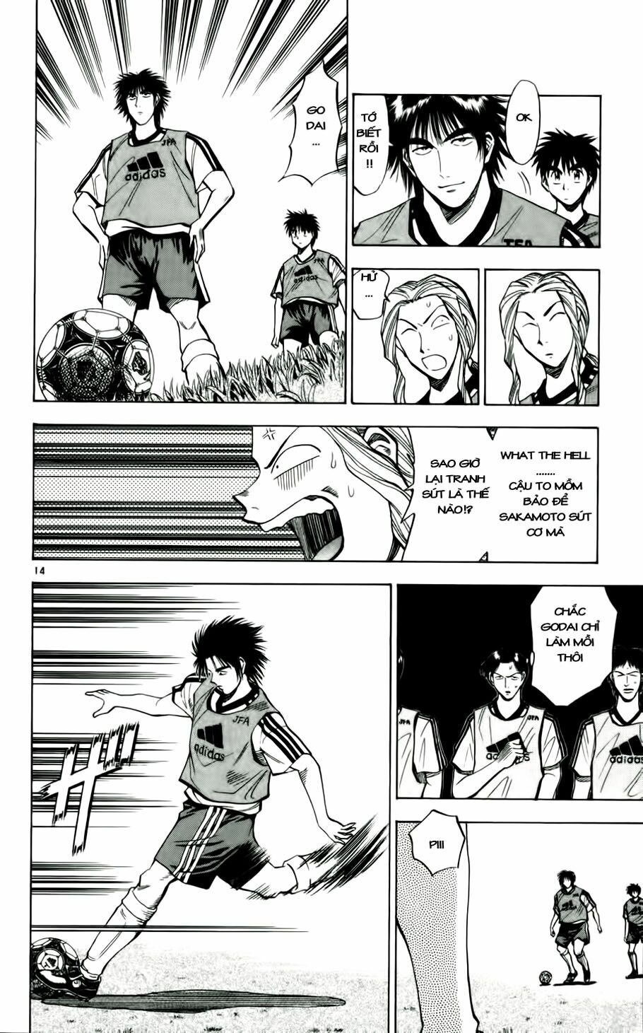 Vũ điệu trên sân cỏ - Fantasista: Chapter 42