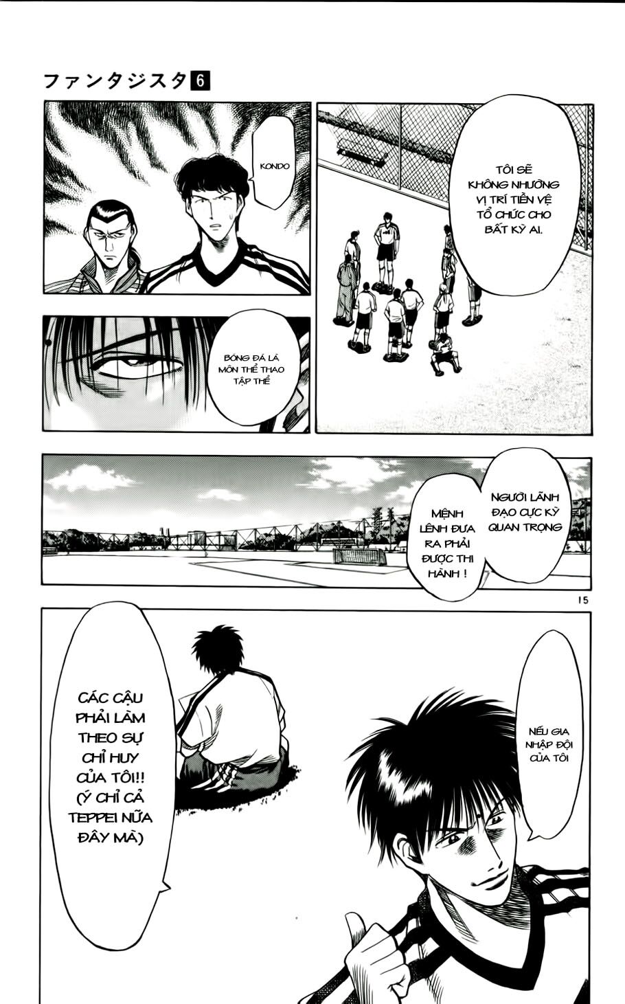Vũ điệu trên sân cỏ - Fantasista: Chapter 45