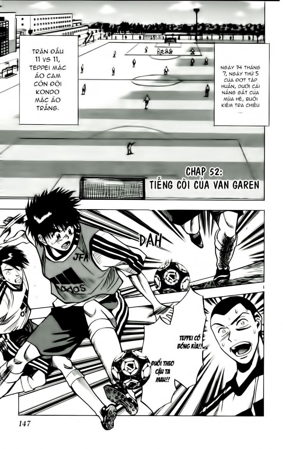 Vũ điệu trên sân cỏ - Fantasista: Chapter 52