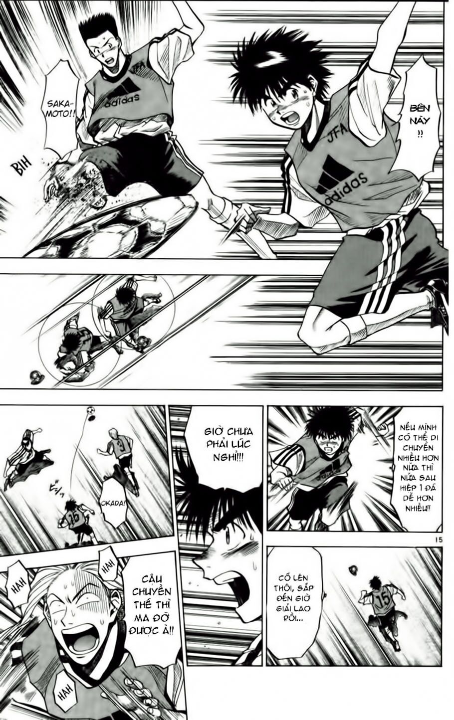 Vũ điệu trên sân cỏ - Fantasista: Chapter 52
