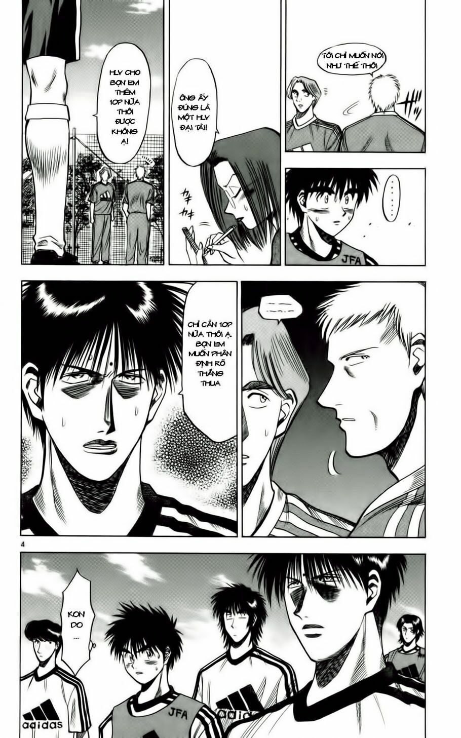 Vũ điệu trên sân cỏ - Fantasista: Chapter 55