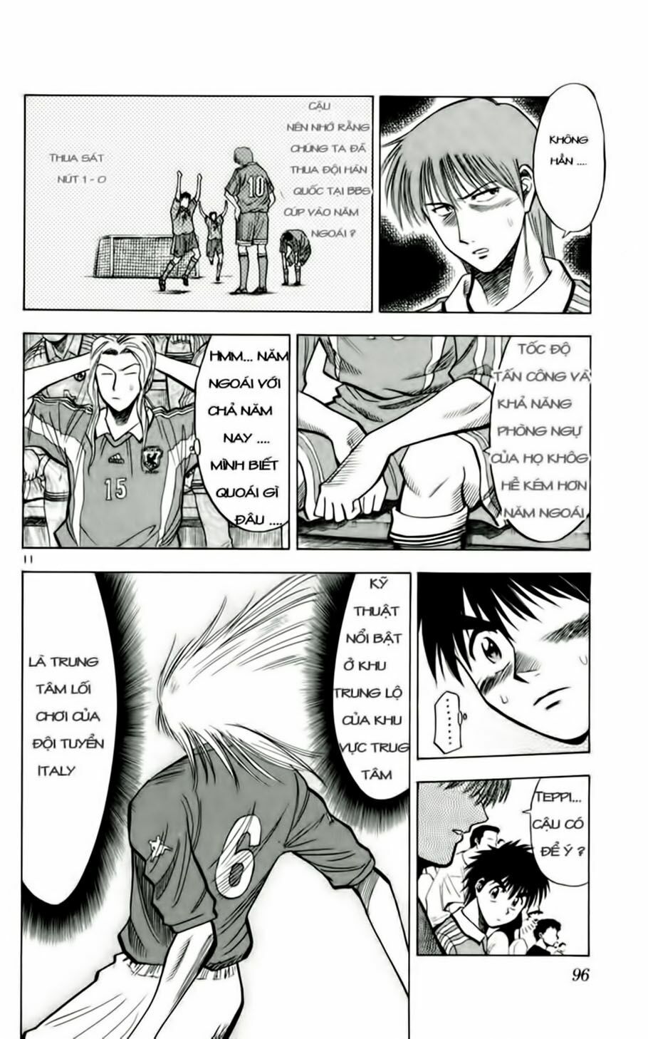 Vũ điệu trên sân cỏ - Fantasista: Chapter 58