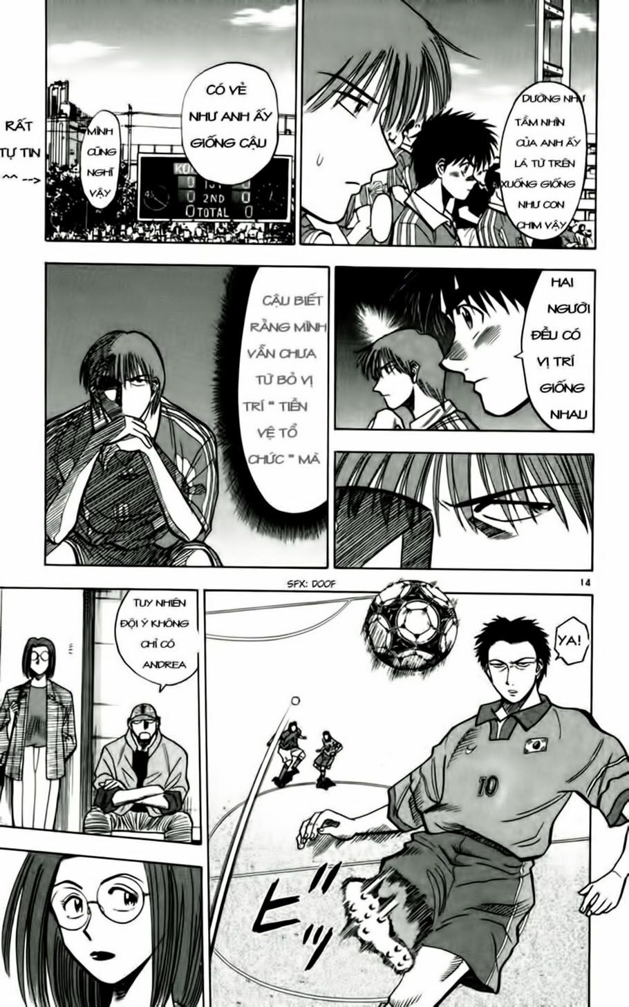 Vũ điệu trên sân cỏ - Fantasista: Chapter 58