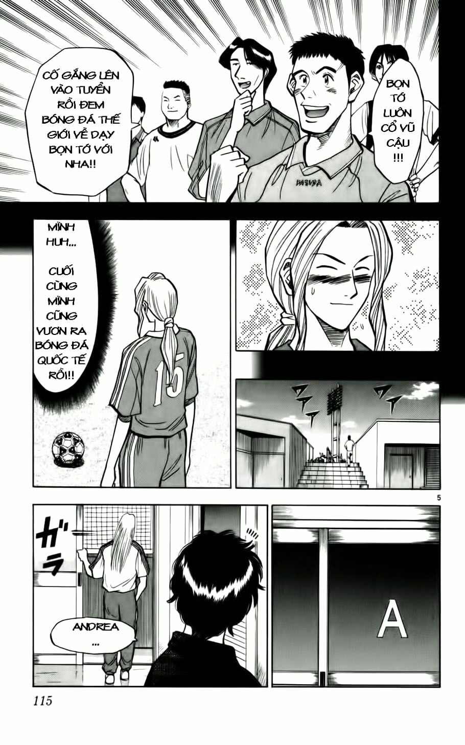 Vũ điệu trên sân cỏ - Fantasista: Chapter 59