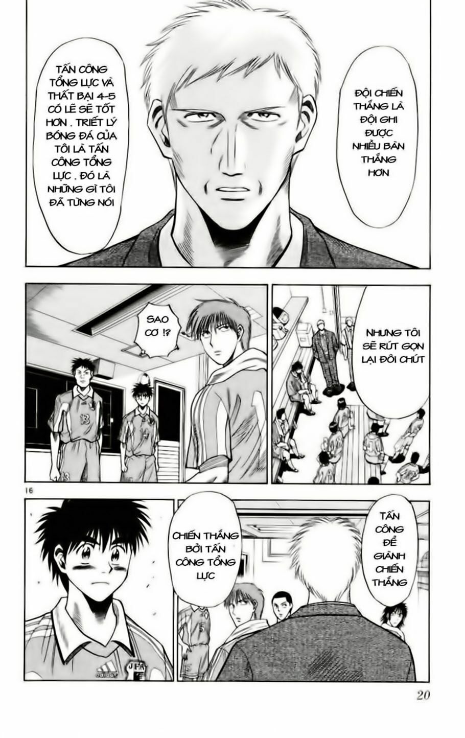 Vũ điệu trên sân cỏ - Fantasista: Chapter 63