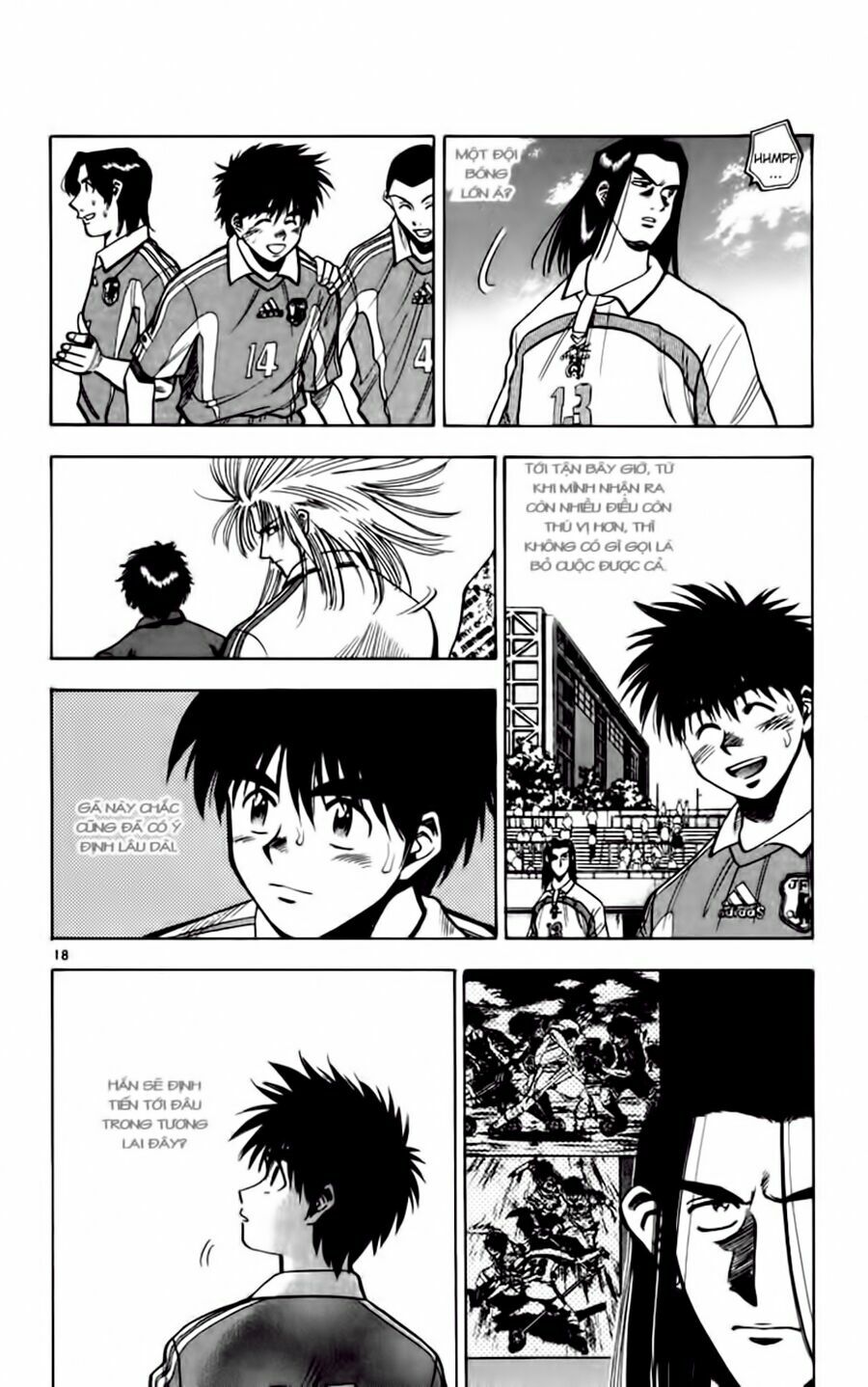 Vũ điệu trên sân cỏ - Fantasista: Chapter 70