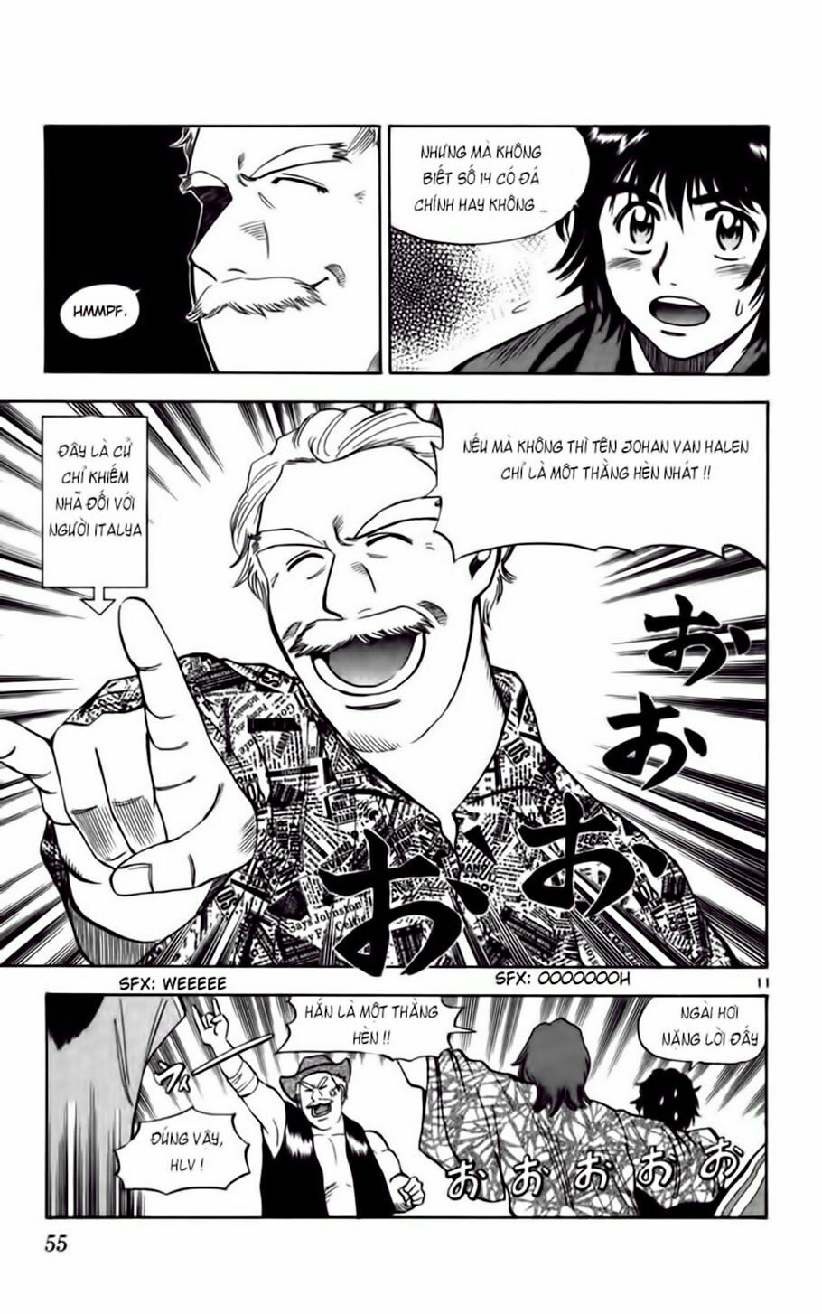 Vũ điệu trên sân cỏ - Fantasista: Chapter 72