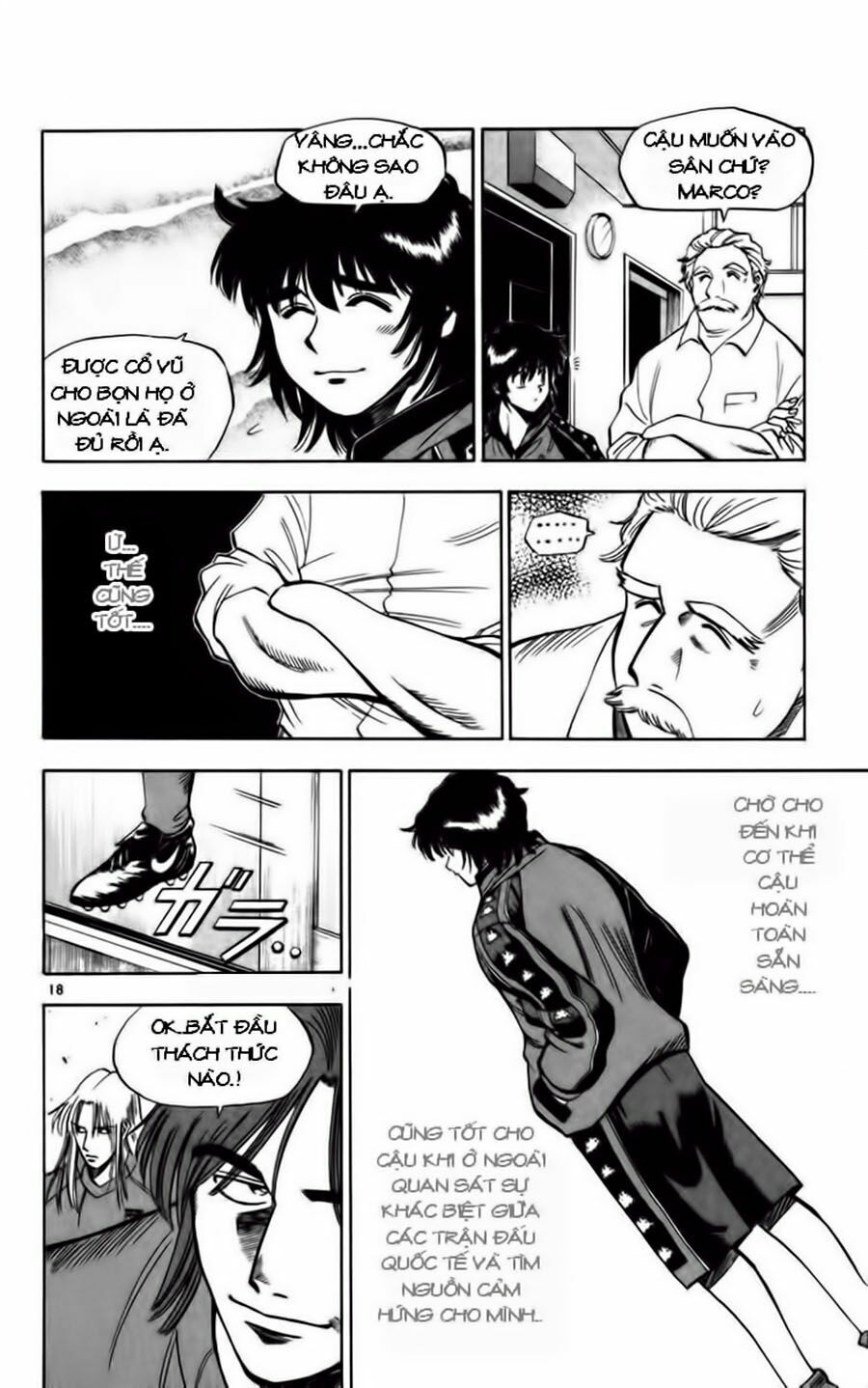 Vũ điệu trên sân cỏ - Fantasista: Chapter 73