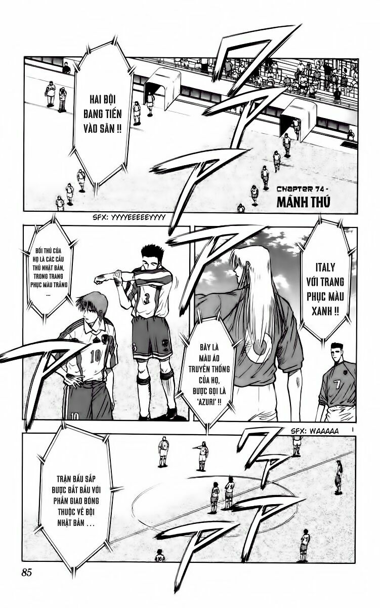 Vũ điệu trên sân cỏ - Fantasista: Chapter 74