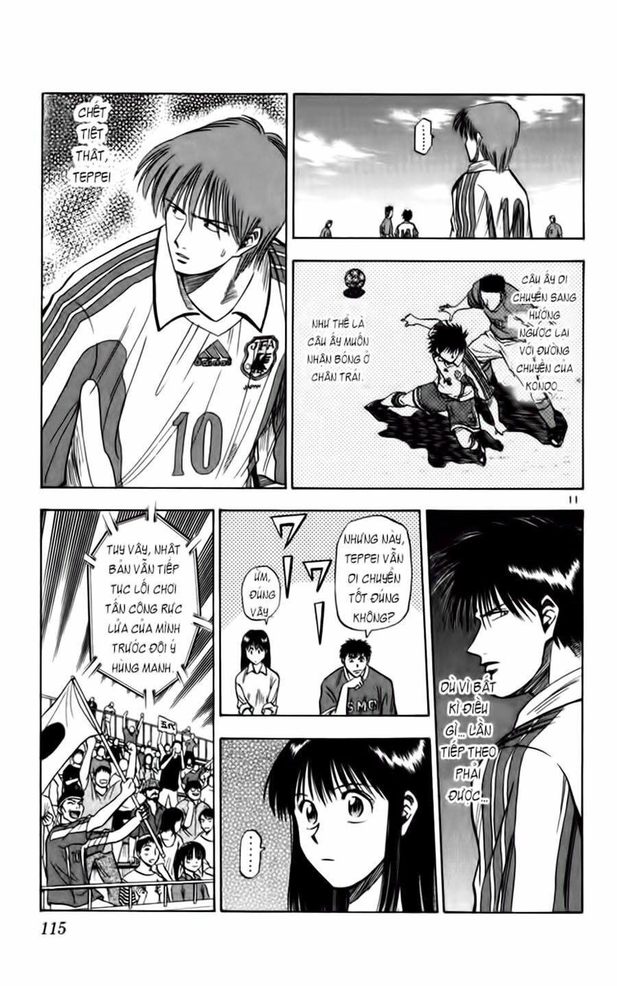 Vũ điệu trên sân cỏ - Fantasista: Chapter 75
