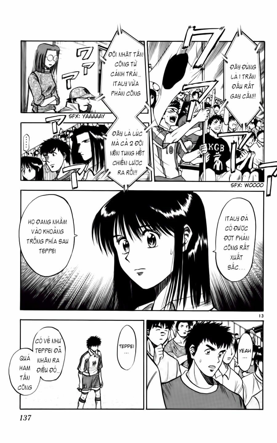 Vũ điệu trên sân cỏ - Fantasista: Chapter 76