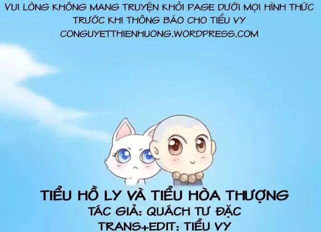 Tiểu Hồ Ly vs Tiểu Hóa Thượng: Chapter 33