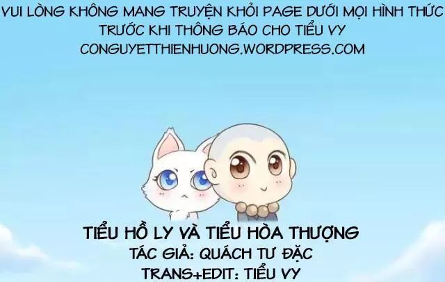 Tiểu Hồ Ly vs Tiểu Hóa Thượng: Chapter 38