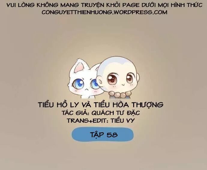Tiểu Hồ Ly vs Tiểu Hóa Thượng: Chapter 58
