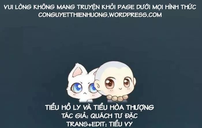 Tiểu Hồ Ly vs Tiểu Hóa Thượng: Chapter 63