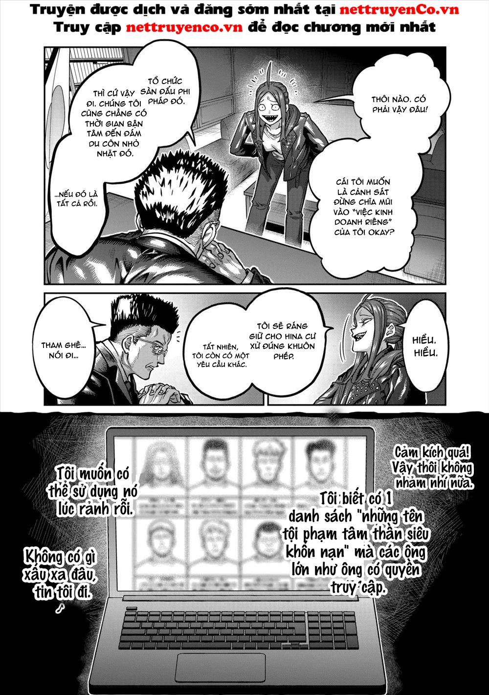 Isshou Senkin - Sàn Đấu Điên Rồ: Chapter 4