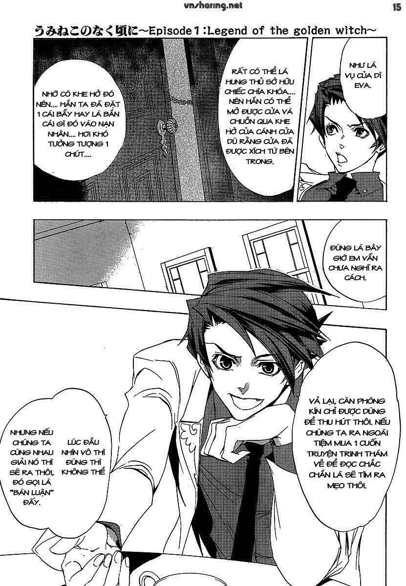 Umineko no Naku Koro ni Episode 1: Legend of the Golden Witch: Chapter 22