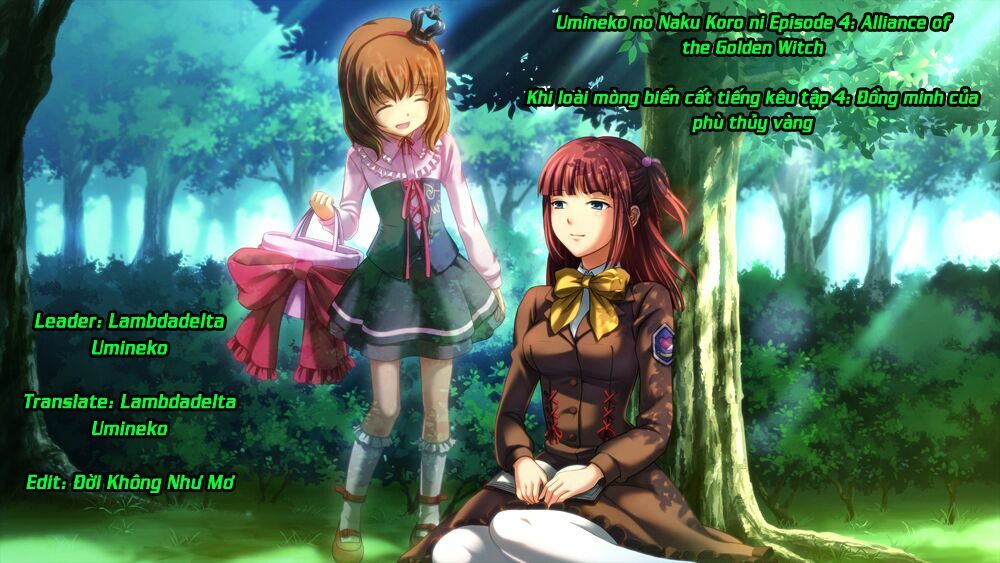 Umineko no Naku Koro ni Episode 1: Legend of the Golden Witch: Chapter 28