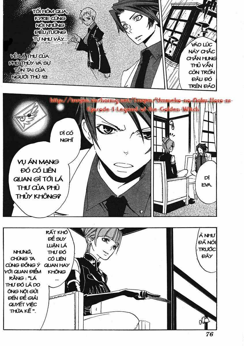 Umineko no Naku Koro ni Episode 1: Legend of the Golden Witch: Chapter 9