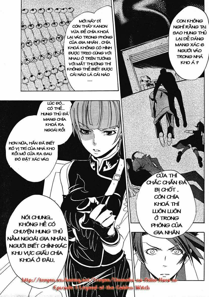 Umineko no Naku Koro ni Episode 1: Legend of the Golden Witch: Chapter 9
